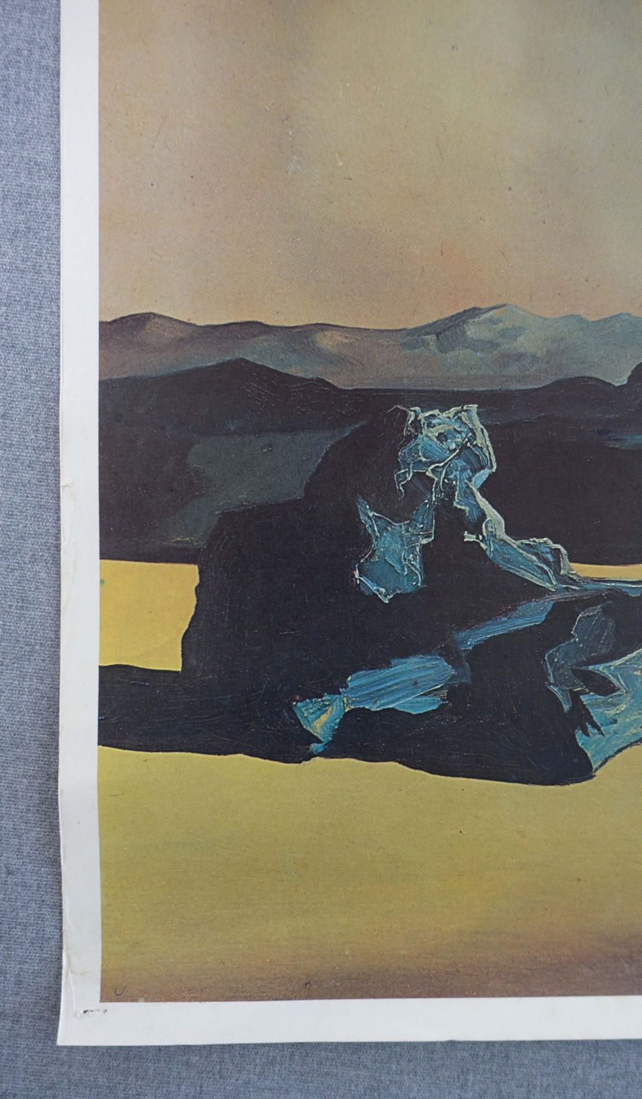 1973 Salvador Dalí   Exhibition On Louisiana Museum, Denmark   Original Vintage Poster photo Art