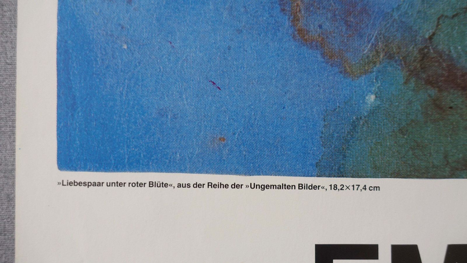 1983 Emil Nolde Exhibition Rupertinum Salzburg   Original Vintage Poster photo Art