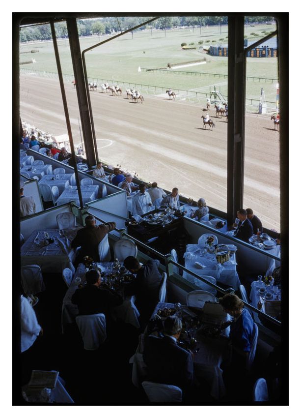 Toni Frissell 'Racegoers At Saratago' Unframed Archival Pigment Print photo furniture