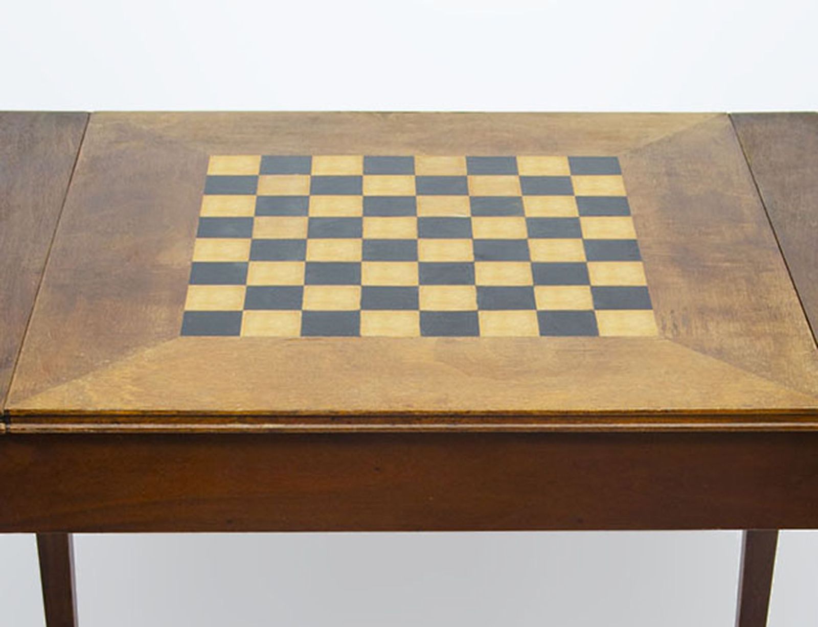 Mid 20th Century Argentine Wooden Game Table With Chess And Backgammon Board By Comte S. A. photo vintage