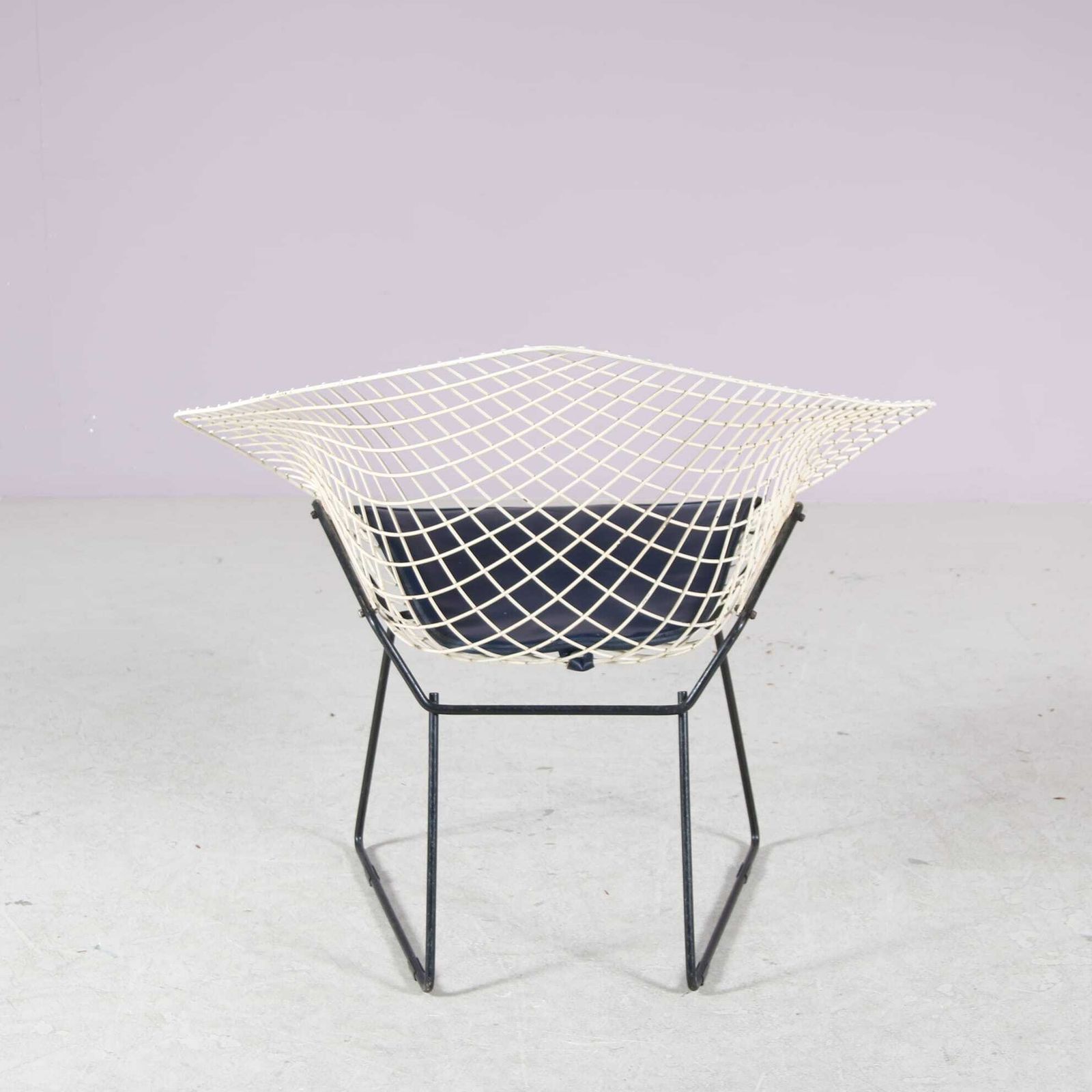 1950s “Little Diamond” Chair By Harry Bertoia For Knoll International, USA photo vintage