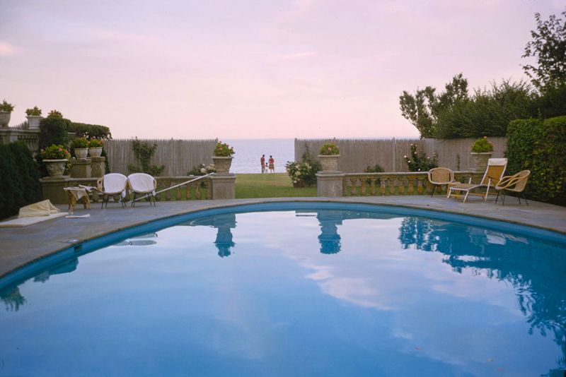 Toni Frissell 'Sunset By The Pool' Unframed Archival Pigment Print