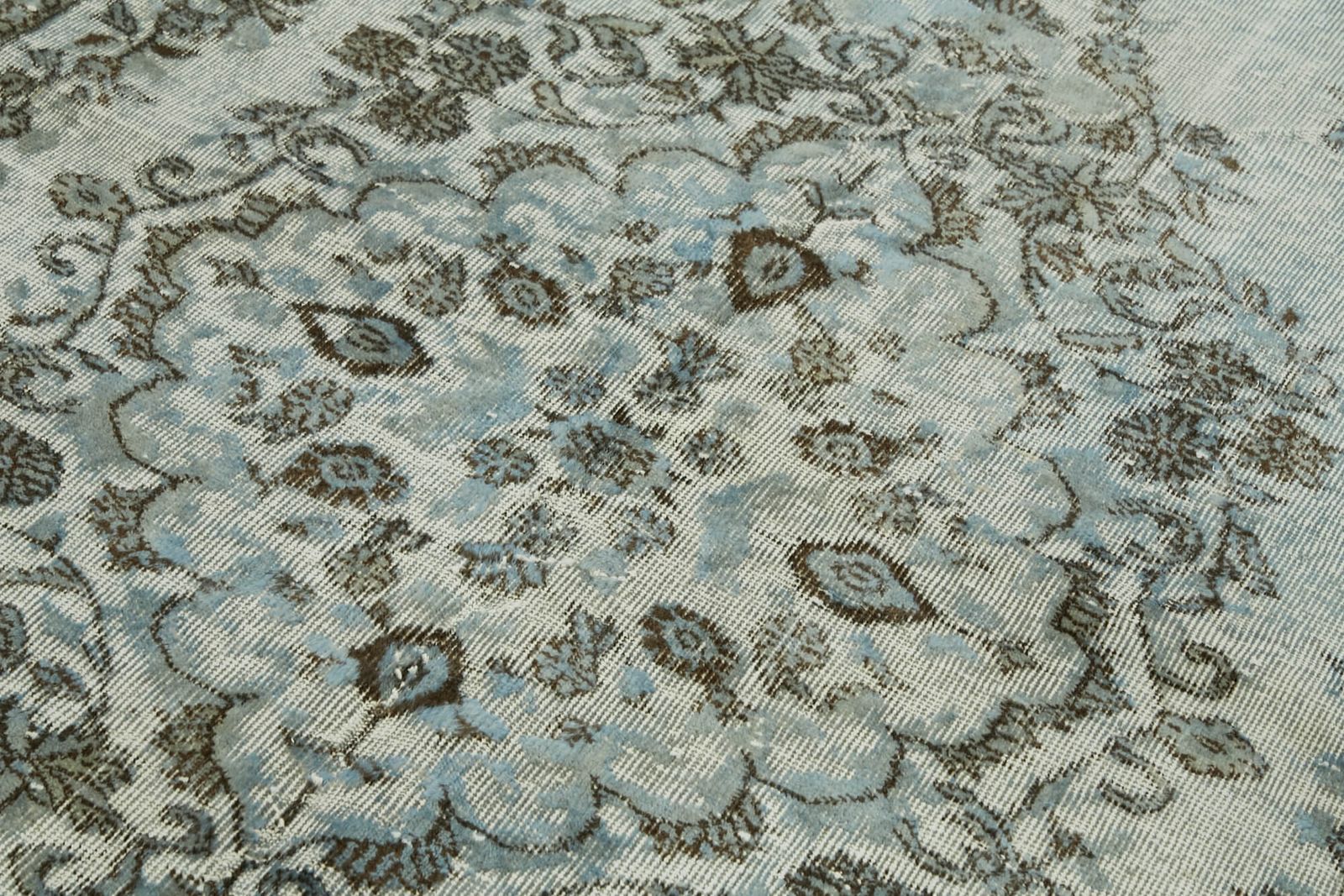 Handmade Blue Over Dyed Rug 160 Cm X 265 Cm photo 506.0