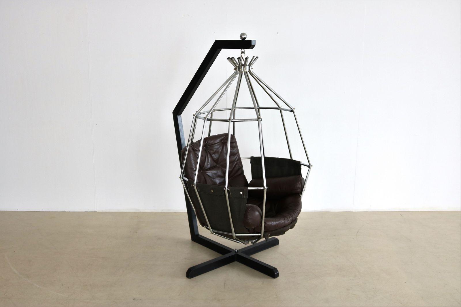 Vintage Ib Arberg Parrot Cage Lounge Chair photo furniture