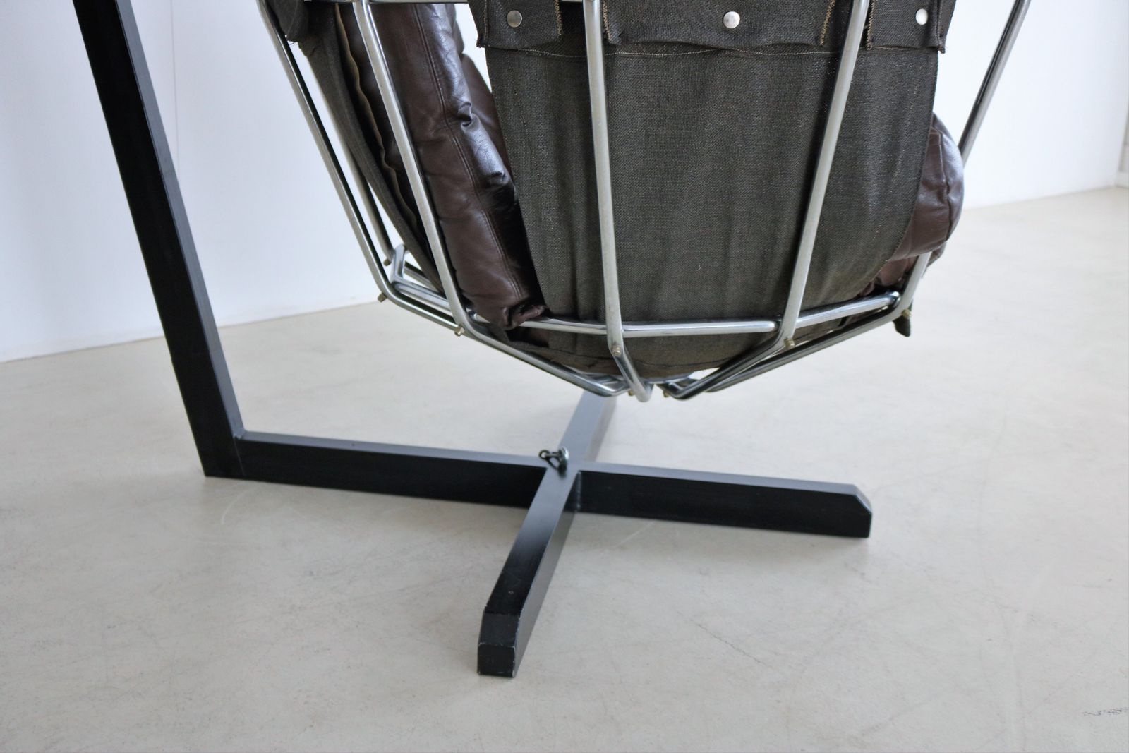 Vintage Ib Arberg Parrot Cage Lounge Chair photo vinterior