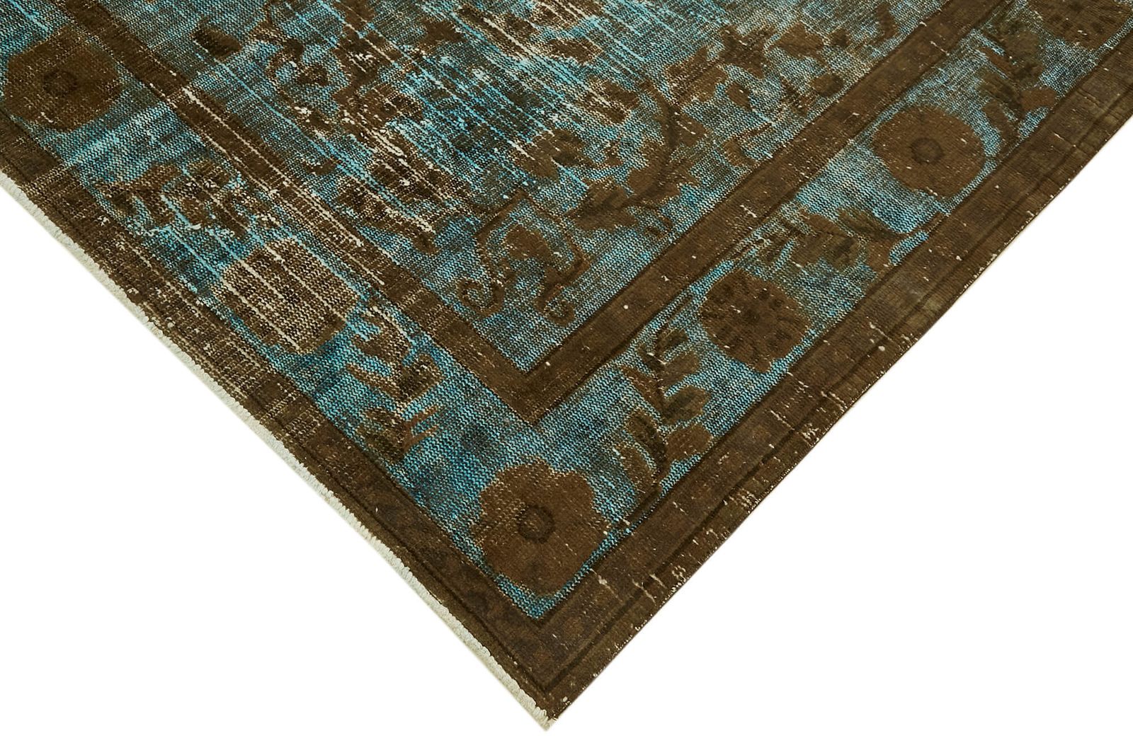 7x11 Brown Over Dyed Rug, Oriental photo Textiles