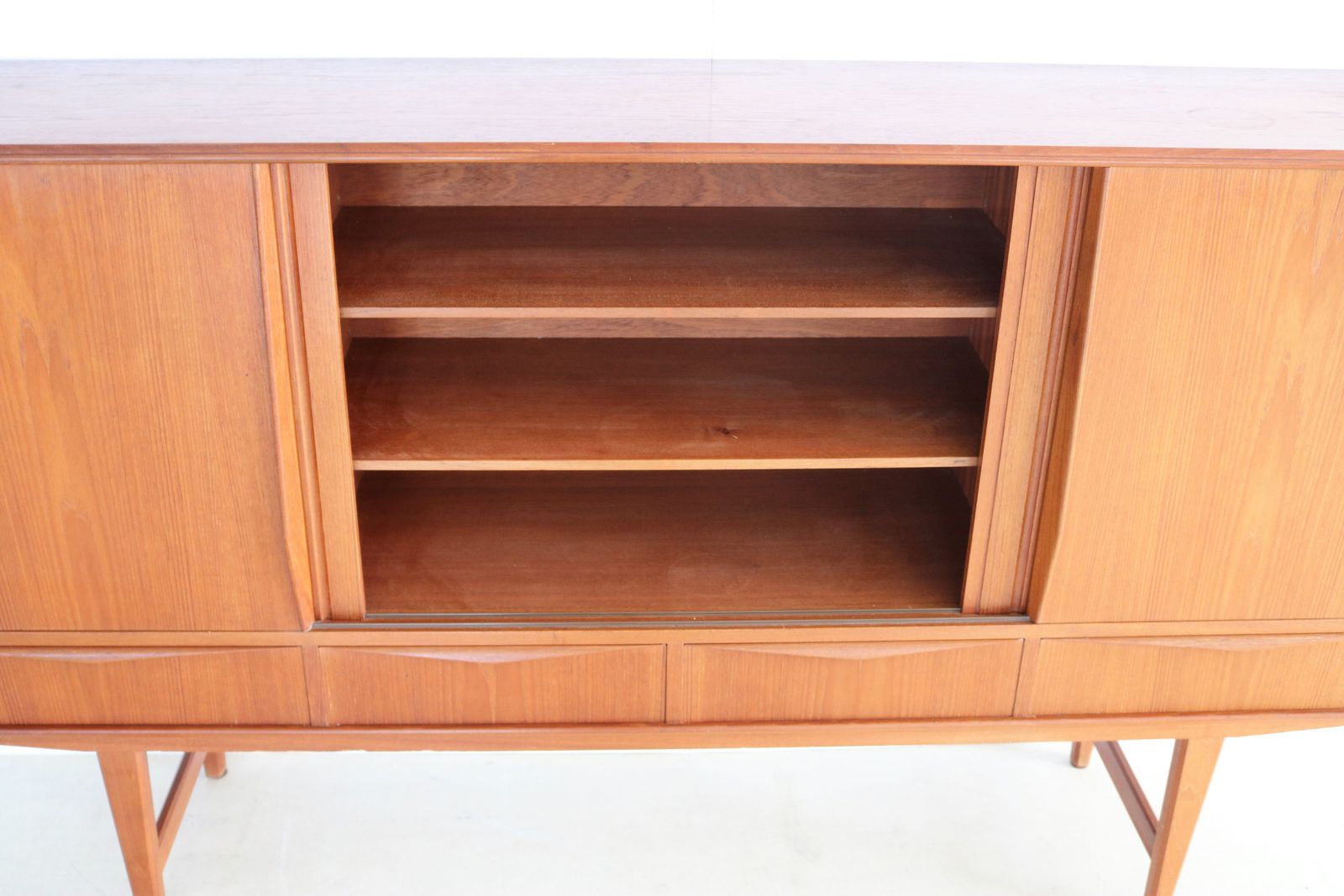 Vintage High Board | Wall Cabinet | E.W. Bach | Danish photo buy