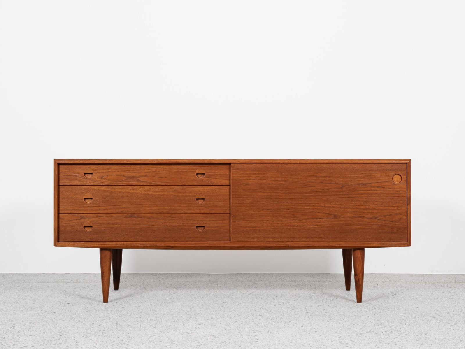 Midcentury Danish Sideboard By Takashi Okamura & Erik Marquardsen For O. Bank Larsen 1960s