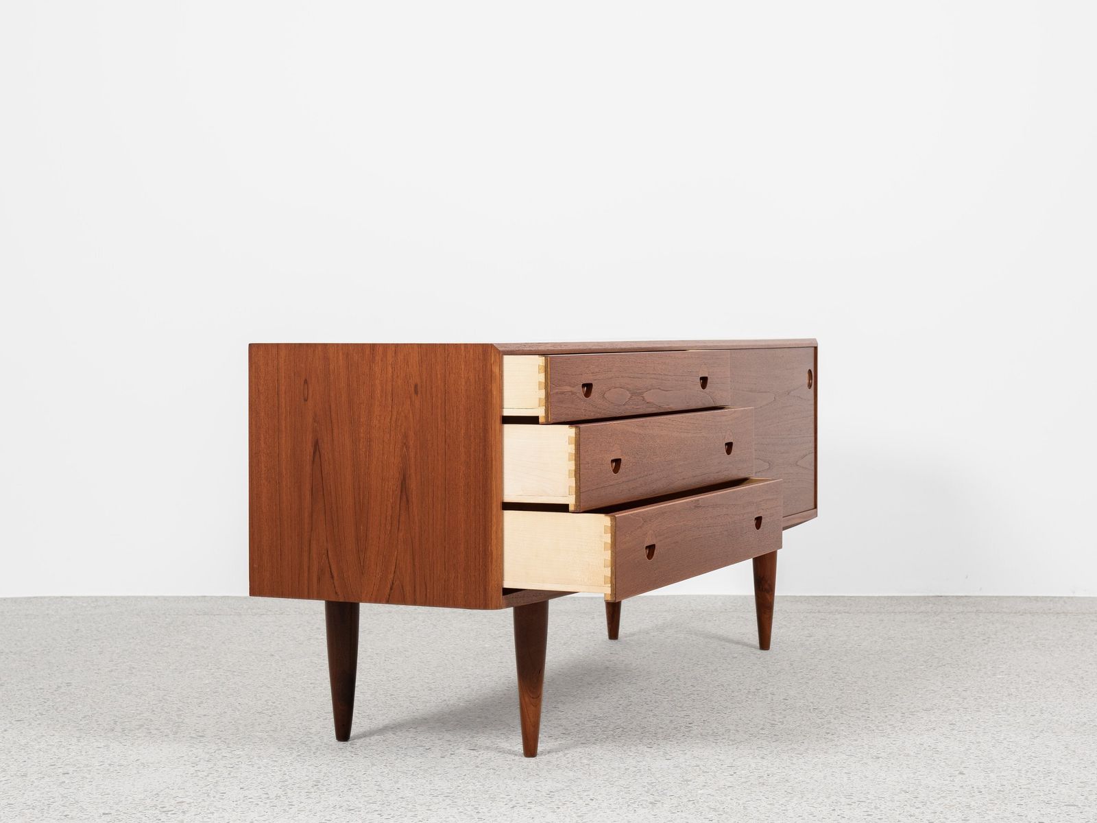 Midcentury Danish Sideboard By Takashi Okamura & Erik Marquardsen For O. Bank Larsen 1960s photo Furniture