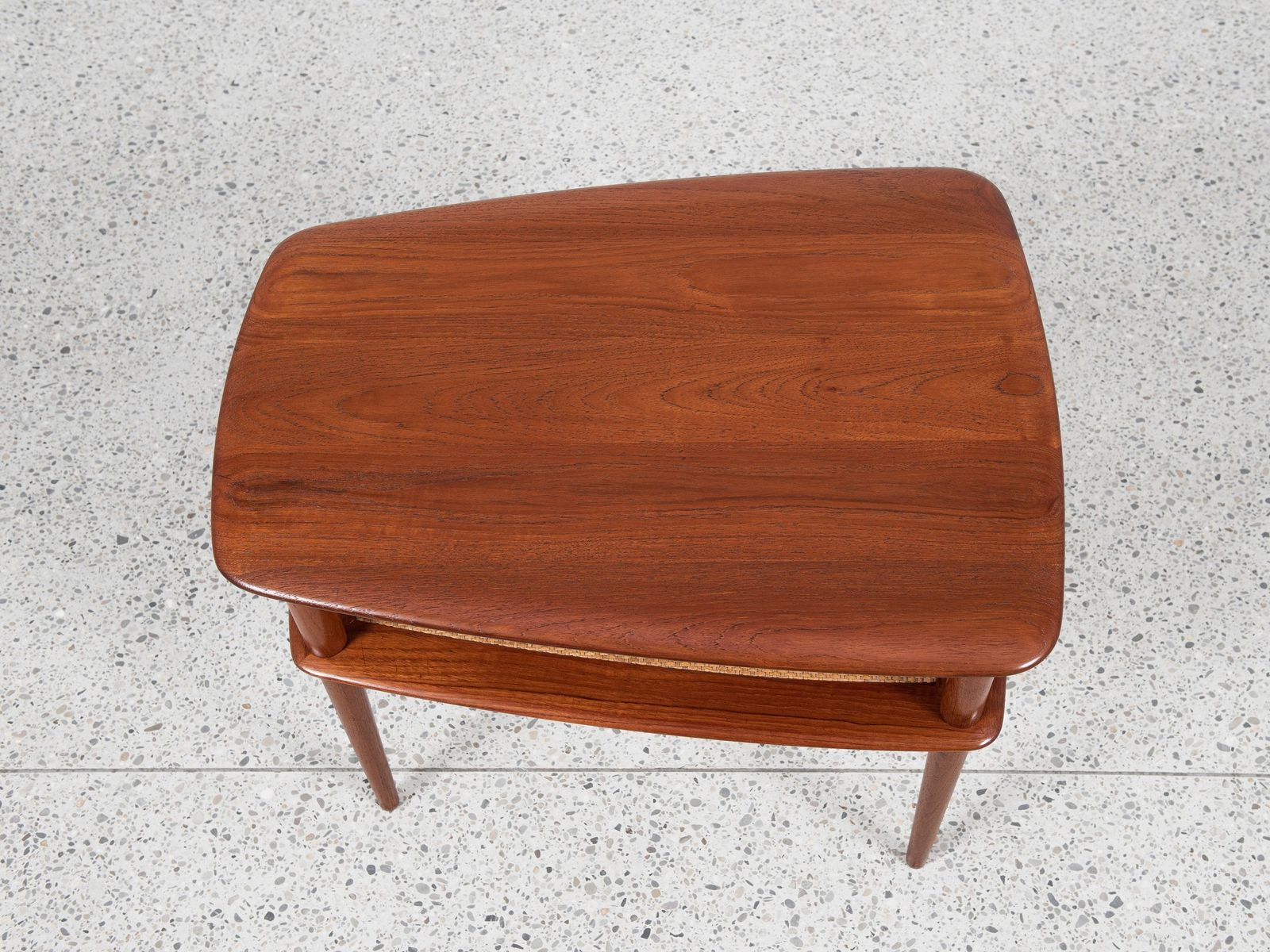 Midcentury Danish Side Table In Teak By Peter Hvidt & Orla Mølgaard Nielsen For France & Daverkosen 1960s photo 2115.0