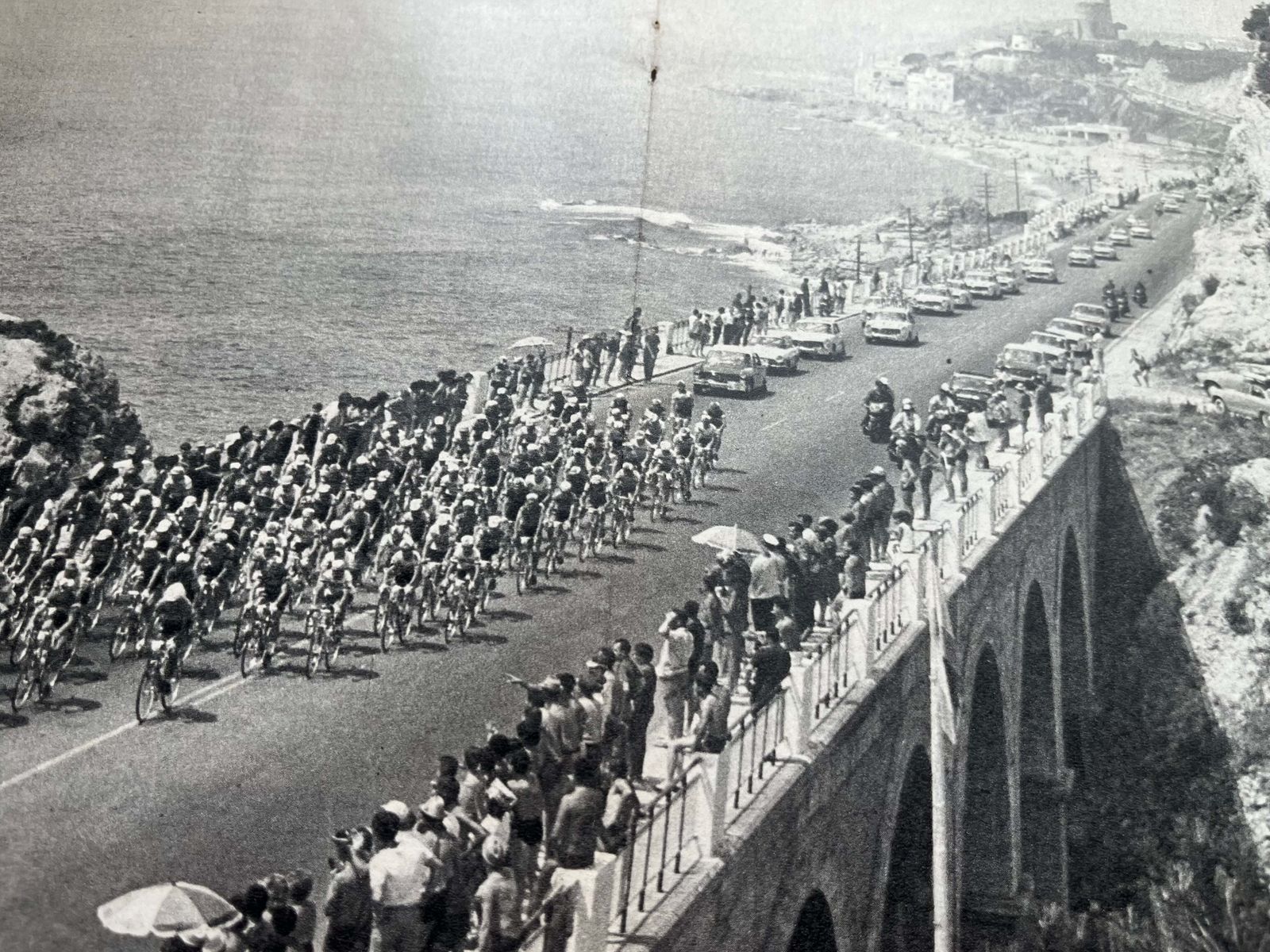 Tour De France Vintage Print Costa Brava 1965 Perrier photo furniture