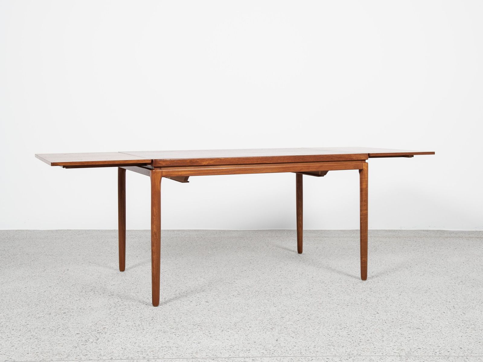 Midcentury Danish Smaller Dining Table In Teak By Christian Linneberg 1960s photo for sale