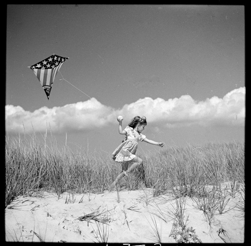 Toni Frissell 'The Wind' Unframed Archival Pigment Print