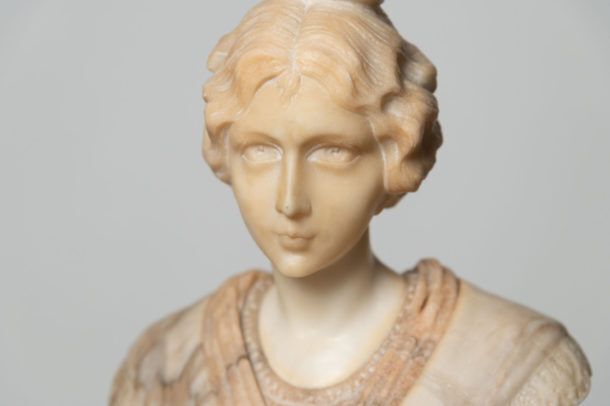 Antique French Bust photo furniture