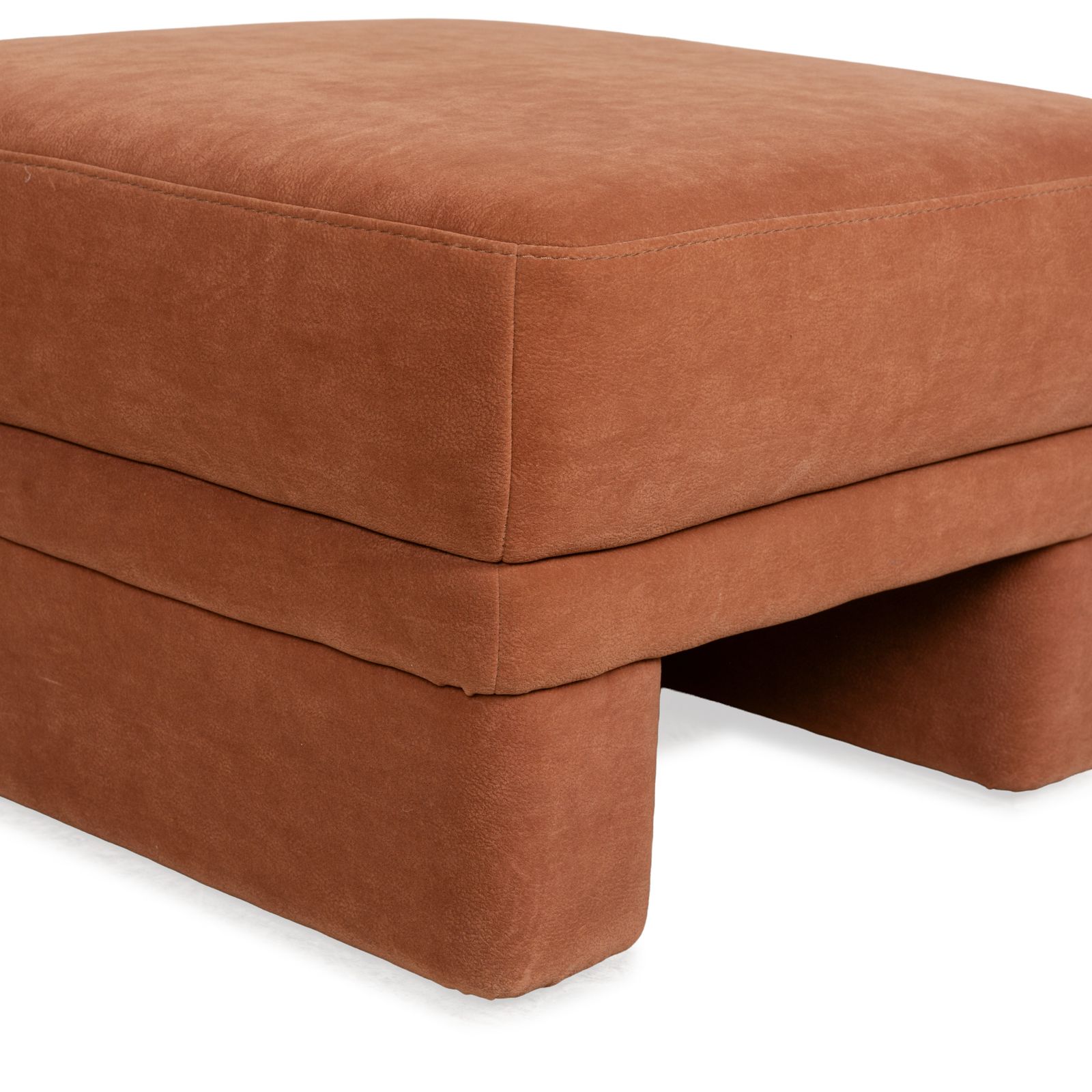 Pouf Himolla Planopoly en tissu brun camel photo Mobilier