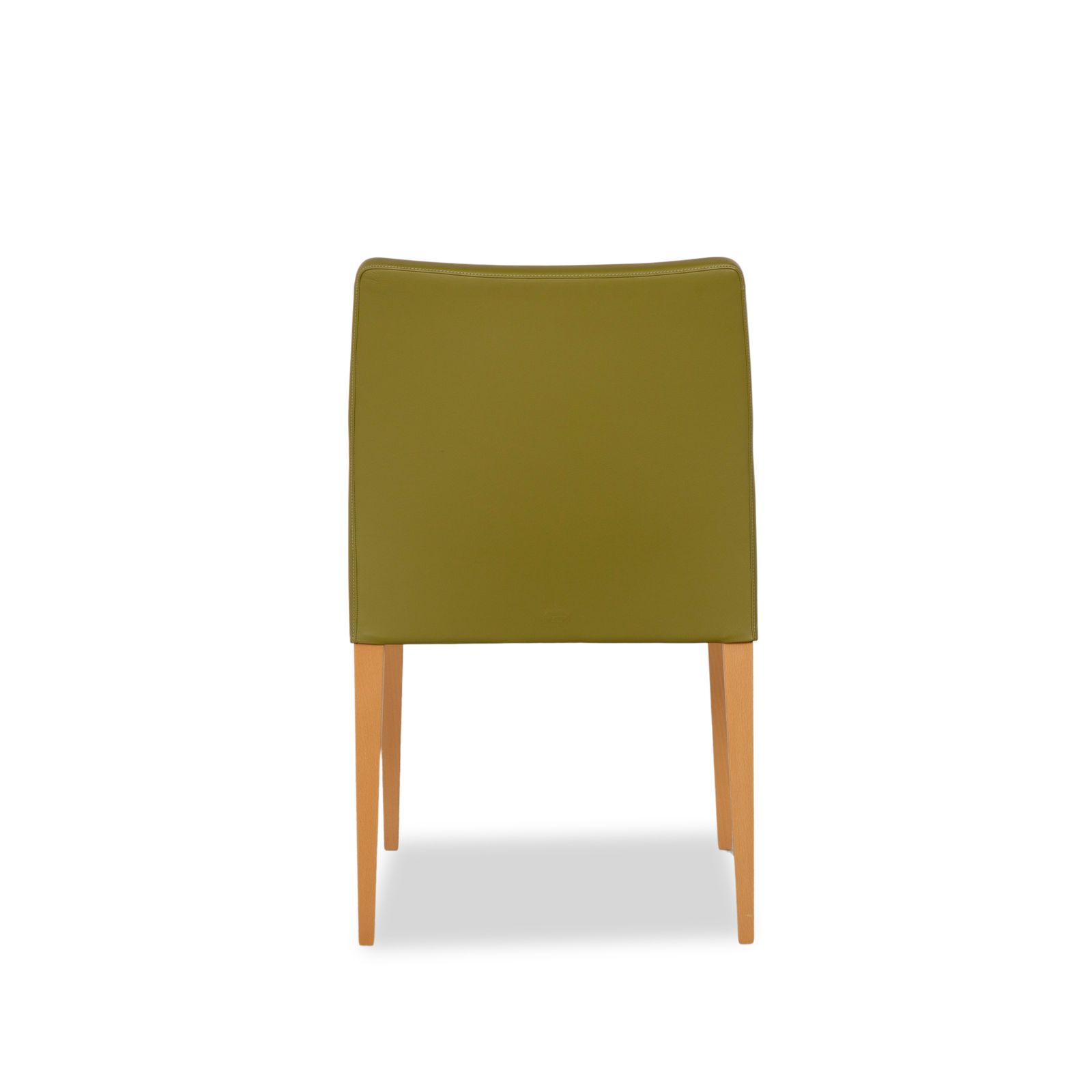 photo for sale Lot de 4 chaises Poltrona Frau en cuir vert