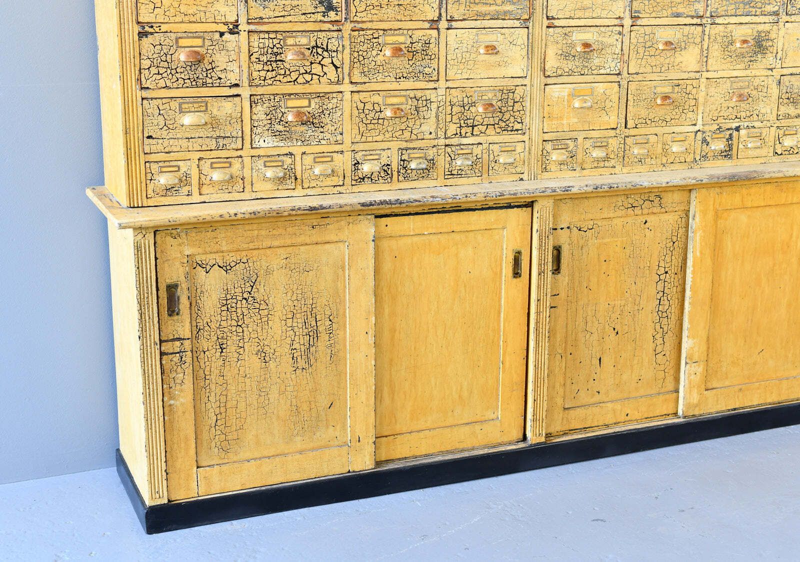 Early 20th Century Bicycle Repair Shop Drawer Cabinet photo for sale
