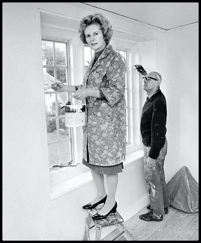 Arthur Steel 'The Ironing Lady' Unframed Silver Gelatin Fibre Print