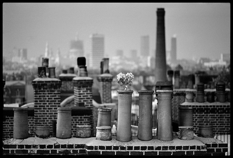 Arthur Steel 'Chimney Pots' Unframed Silver Gelatin Fibre Print