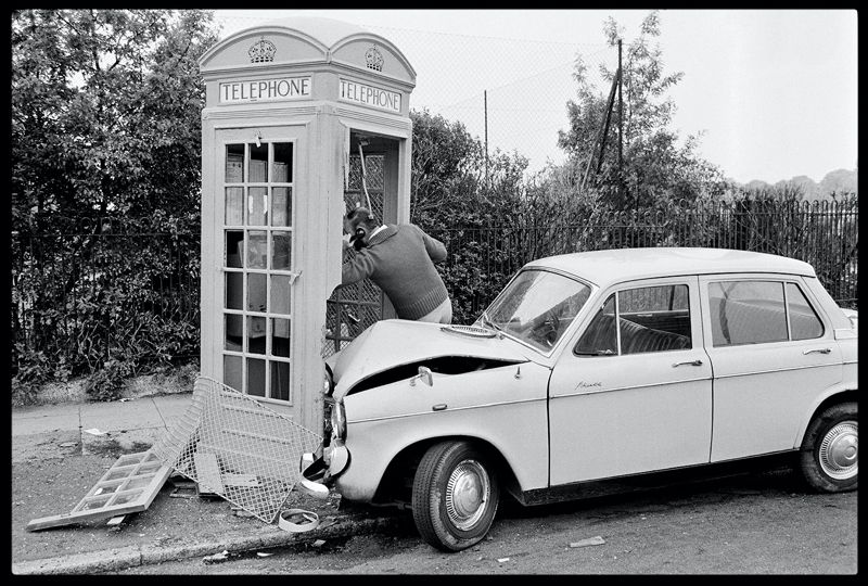 Arthur Steel 'Crash Call' Unframed Silver Gelatin Fibre Print