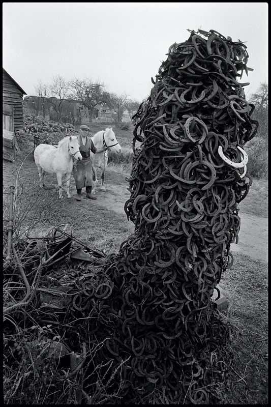 Arthur Steel 'Horseshoes' Unframed Silver Gelatin Fibre Print