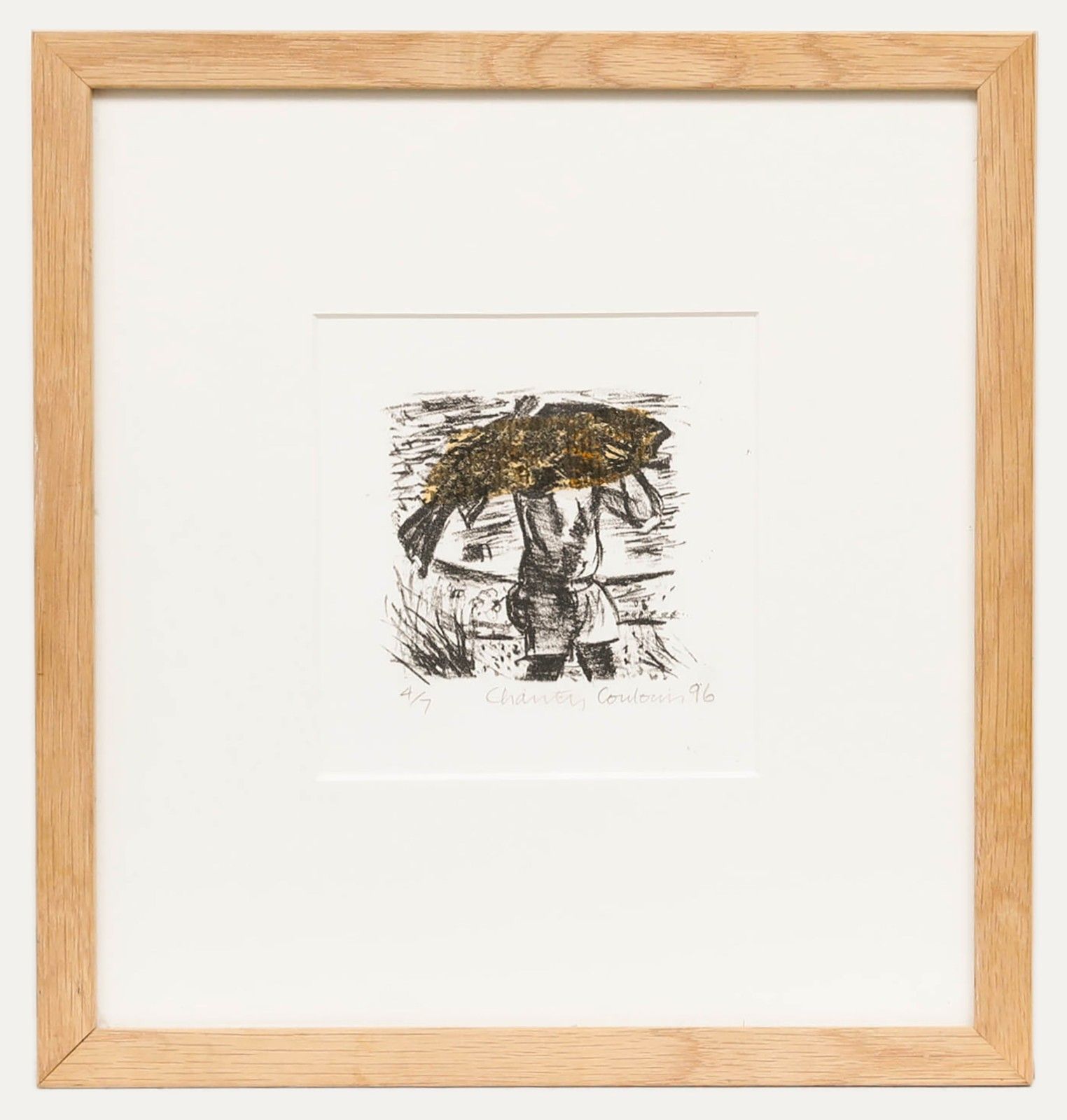 Mary Louise Coulouris (1939 2011) Framed Contemporary Lithograph, Charity