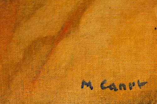Marcel Canet (1875 1959) Early 20th Century Oil, Portrait Study Of A Woman photo vinterior