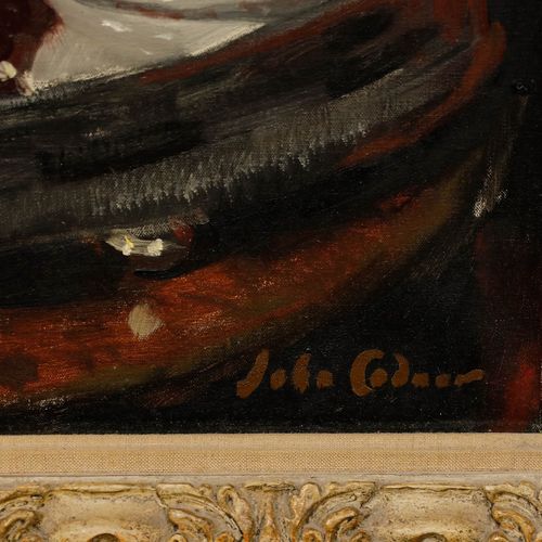 John Whitlock Codner Rwa (1913 2008) Framed Oil, Still Life On A Silver Tray photo buy