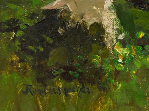 Joseph Rummelspacher (1891 1979) Early 20th Century Oil, Zillertal, Austria photo 226.0
