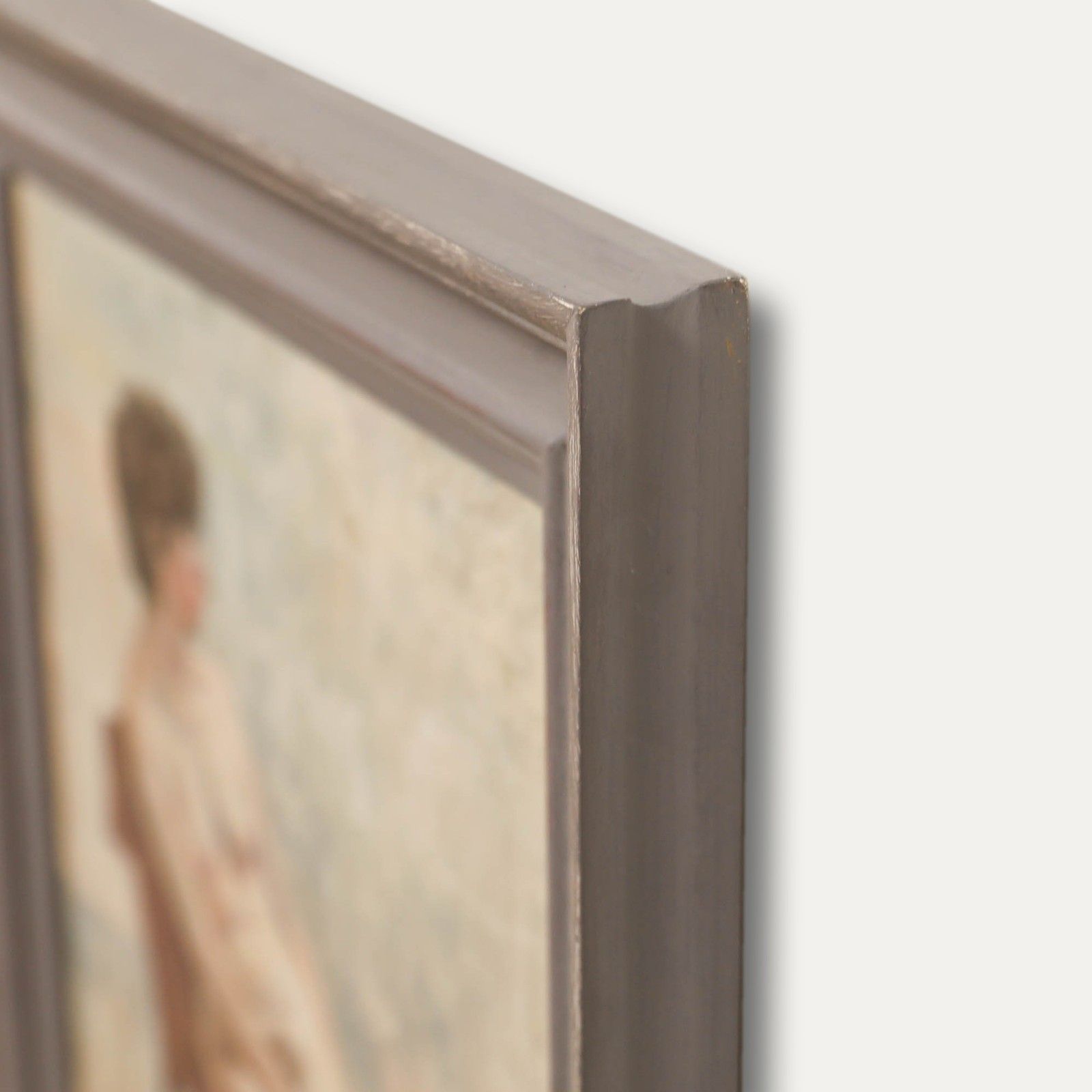 George Weissbort (1928 2013) Framed 20th Century Oil, Nude On Red Towel photo 359.0