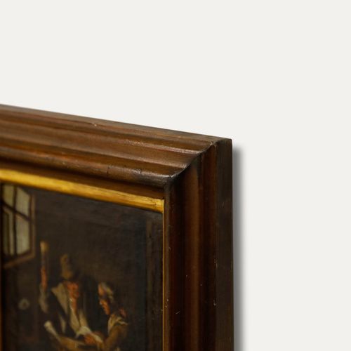 Early 19th Century Oil A Threatening Presence photo 294.0