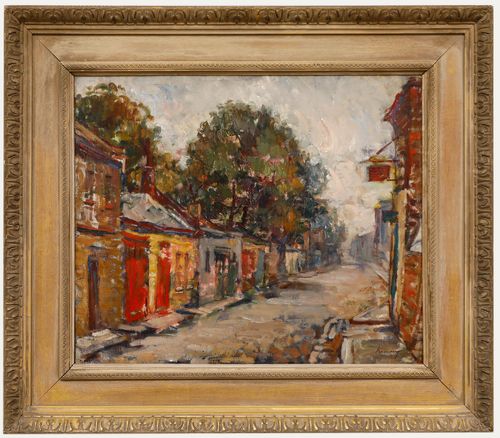 Kalman Kemeny (1896 1994) 20th Century Oil, The Workshops