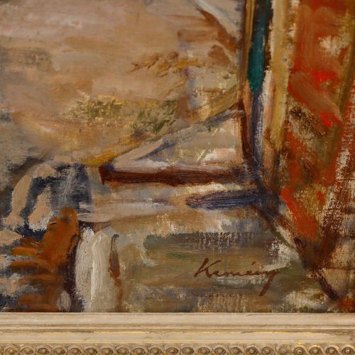 Kalman Kemeny (1896 1994) 20th Century Oil, The Workshops photo buy