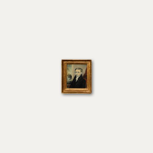 1868 Watercolour Portrait Of Charles Ford photo vinterior