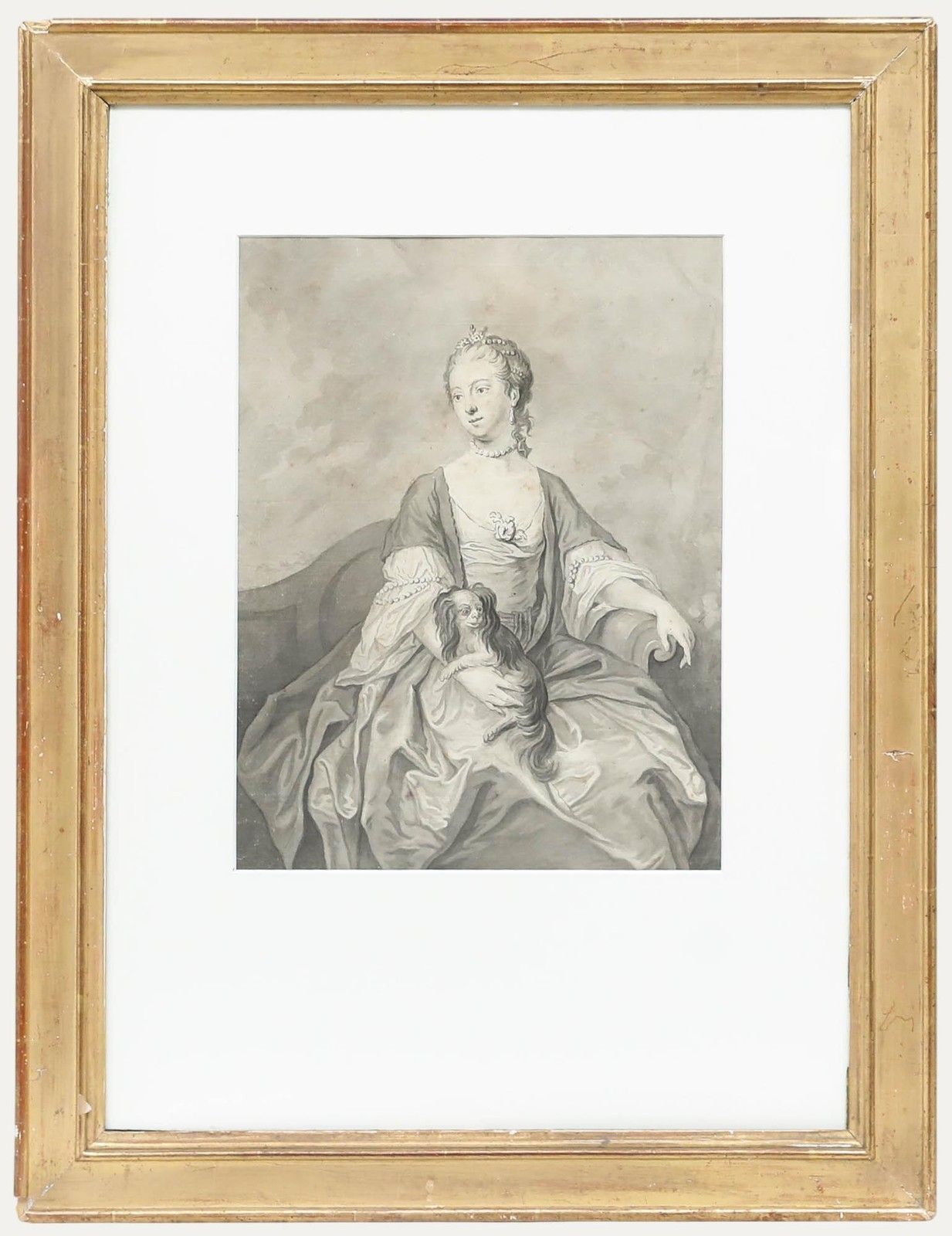 After Joshua Reynolds  (1723 1792) Early 19th Century Watercolour, The Duchess