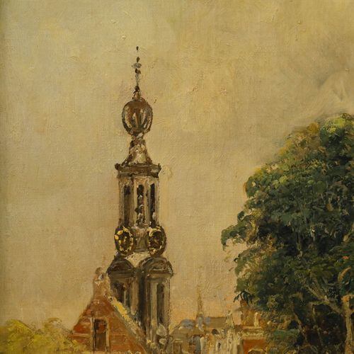 Jan De Vogel Dutch (1909 1984)  1956 Oil, Culemborg, Netherlands photo 480.0