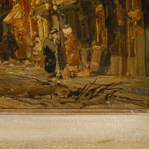 Jan De Vogel Dutch (1909 1984)  1956 Oil, Culemborg, Netherlands photo buy