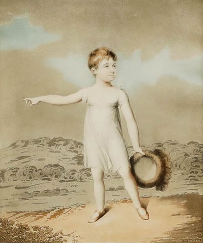John Agar & John Bluck 19th Century Stipple Engraving, What's That Mother? photo furniture