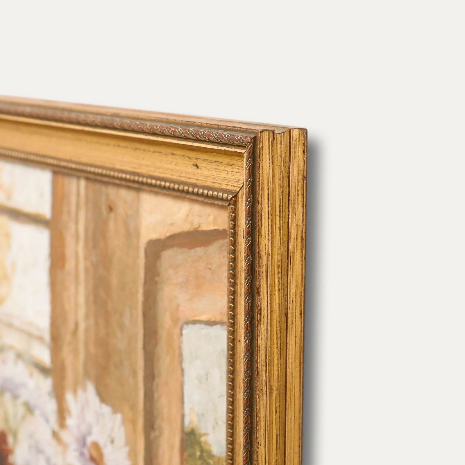 E. M. Bagley Framed 20th Century Oil, Flowers Near A Window photo 493.0