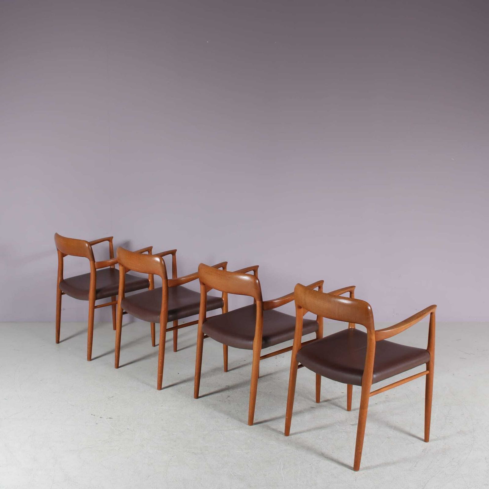 Model 56 Dining Chairs By Niels Otto Moller For Moller, Denmark photo vinterior