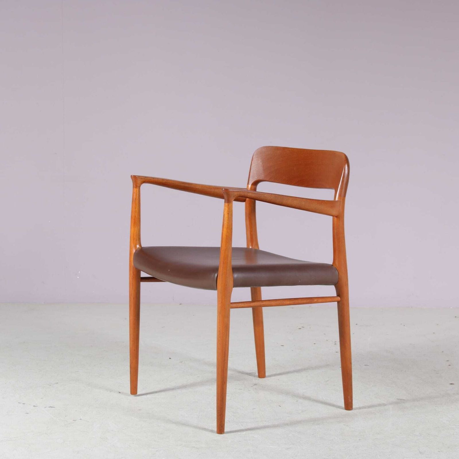 3532.0 Model 56 Dining Chairs By Niels Otto Moller For Moller, Denmark photo