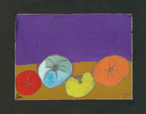 Ben Carrivick Contemporary Oil, Summer Fruits