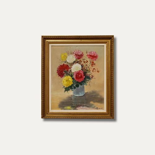Saumell  20th Century Oil, Summer Blooms photo buy