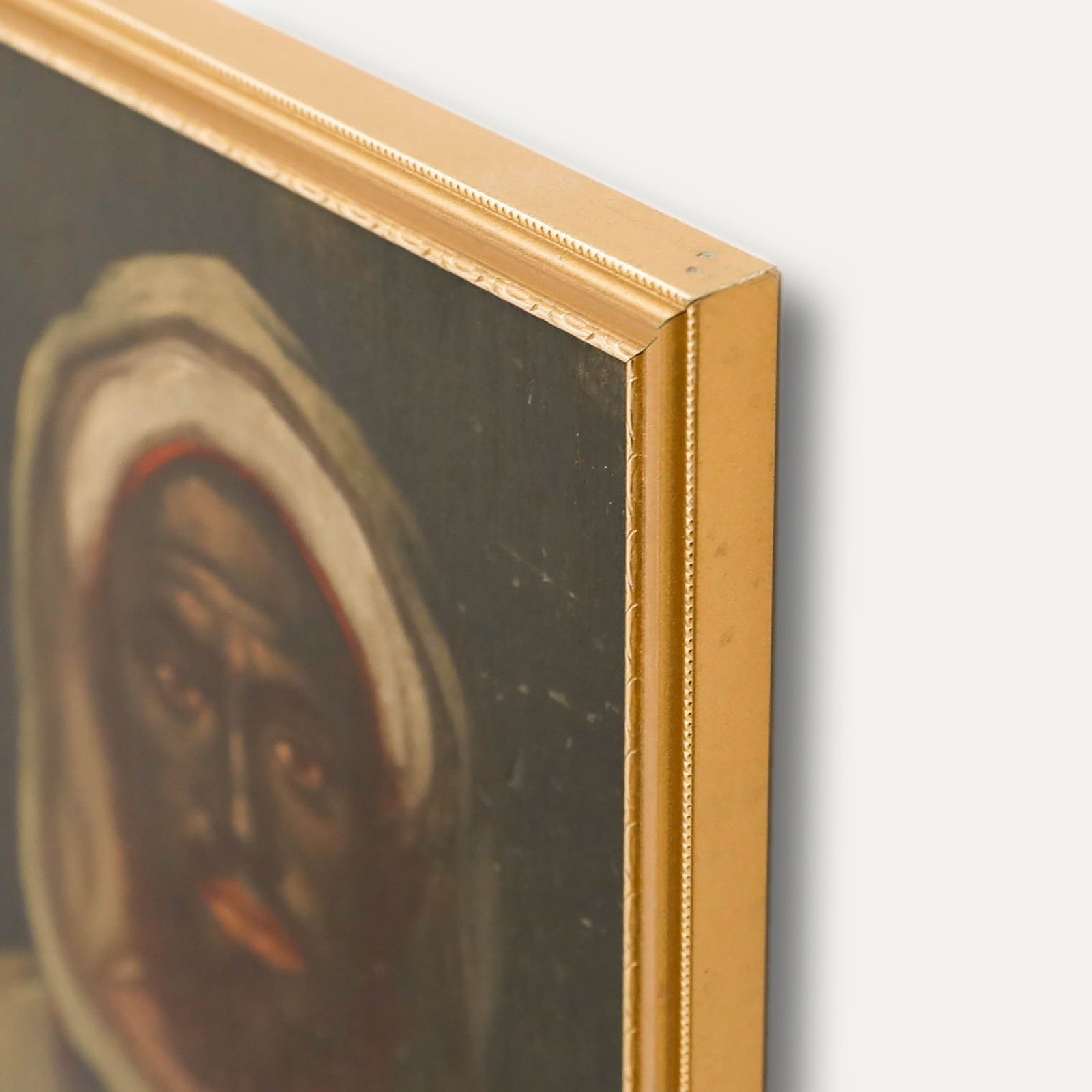 Emile Marin (1876 1940) Framed Oil, Portrait Of A Bedouin Man photo 438.0