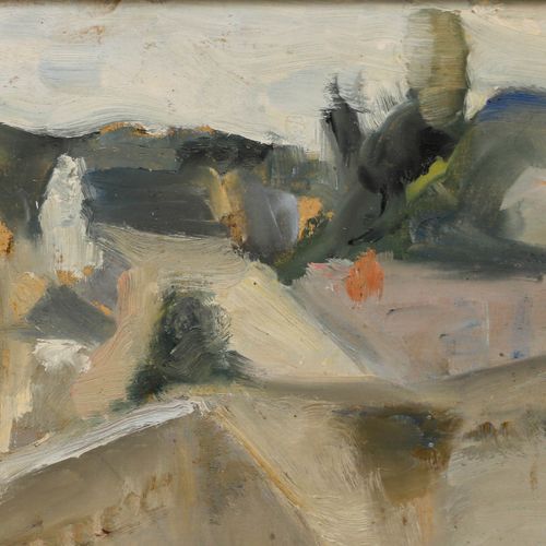 Cecile Hertz Eyrolles (1875 1974) Framed Oil, View From The Ramparts photo Art