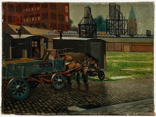 20th Century Oil The Patient Cart Horse