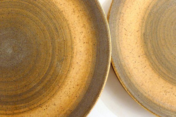90.0 Small Stoneware Dessert Plates From Longchamp, France, 1960s, Set Of 6 photo