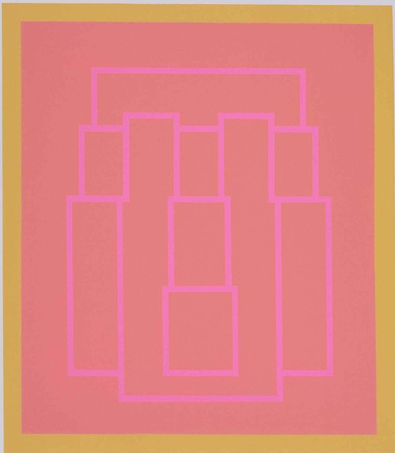 Portrait Series A (3), Screenprint By Robyn Denny, 1973 photo furniture
