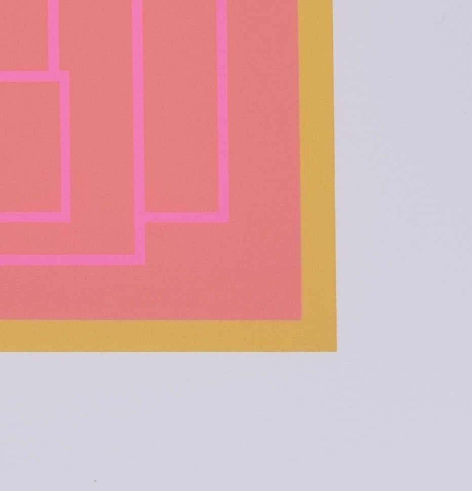 Portrait Series A (3), Screenprint By Robyn Denny, 1973 photo vinterior