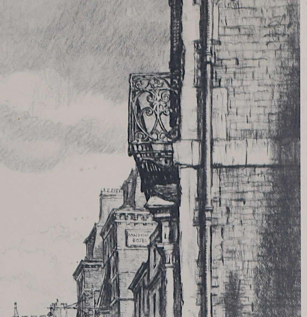The Ashmolean And Balliol College, Oxford, Lithograph By F. L. Griggs photo for sale